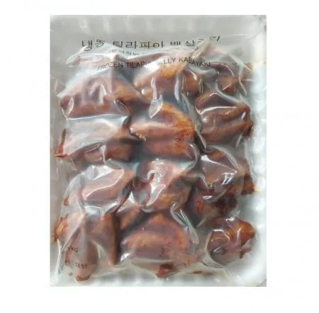냉동 틸라피아 도미뱃살 양념구이(20~30g) 1kg