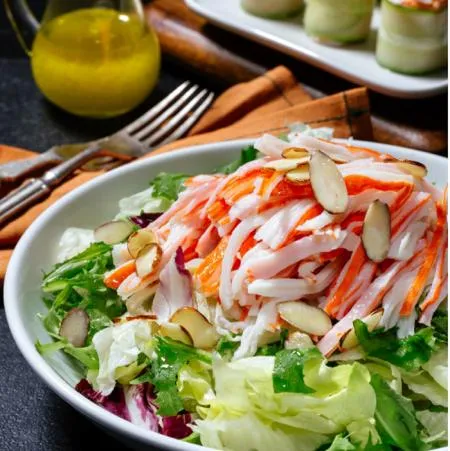 프리미엄 아쿠아링크 게맛살 1kg 크래미 샐러드맛살 이미지