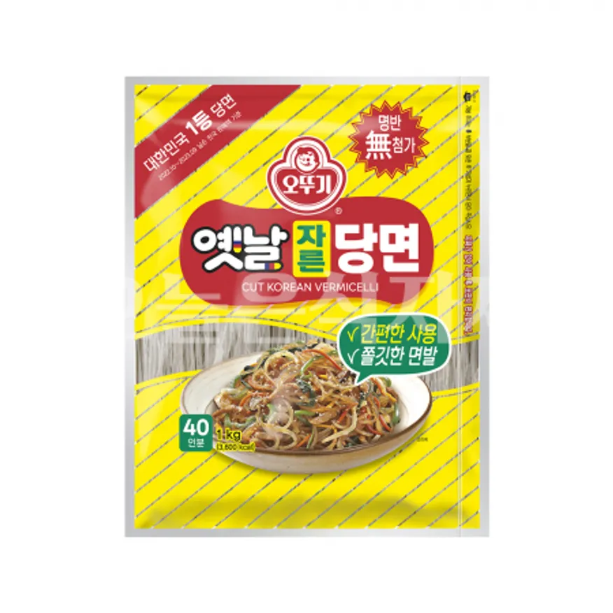 오뚜기 옛날 자른 당면 1kg 잡채 당면 사리 이미지
