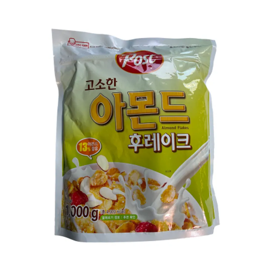포스트 고소한 아몬드 후레이크 1000g 시리얼 식사대용 이미지