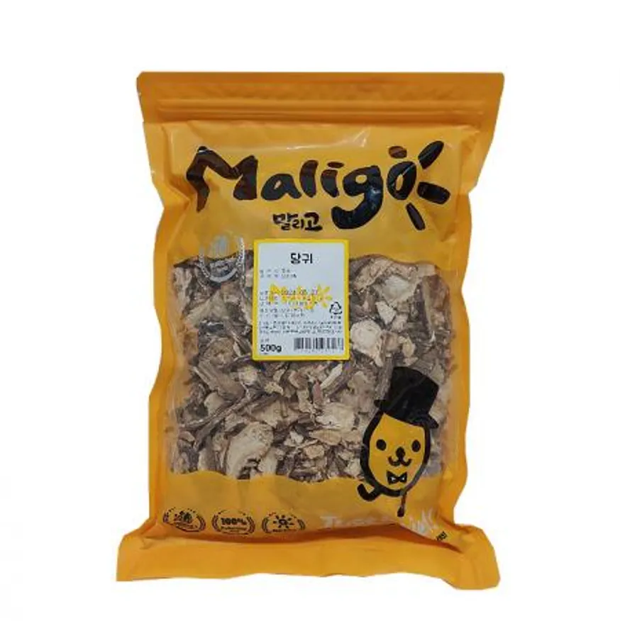 말리고 당귀 100% 500g 한방재료 이미지
