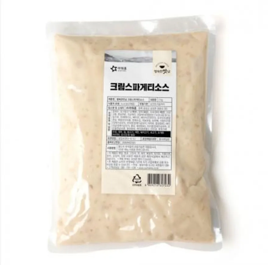 (아워홈) 크림스파게티 소스 2kg (주문발주상품) 이미지