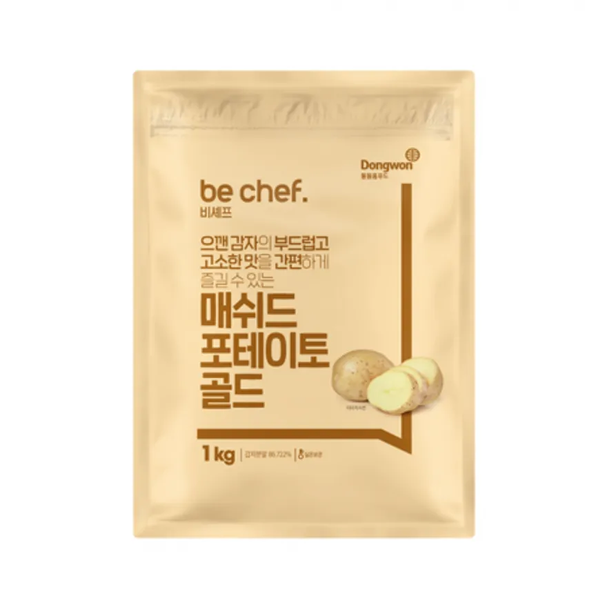 동원 비셰프 매쉬드포테이토 골드 1kg 이미지