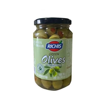 리치스 그린 올리브병 365g 1개