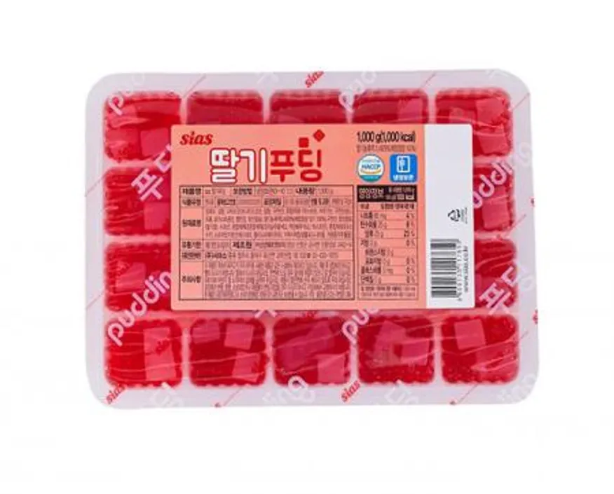 시아스 딸기 푸딩 1kg 과일젤리 이미지