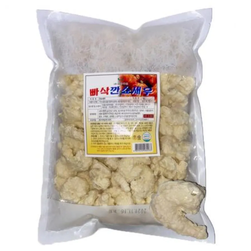 냉동 깐쇼새우튀김 1kg 71/90 크림새우 칠리새우 이미지