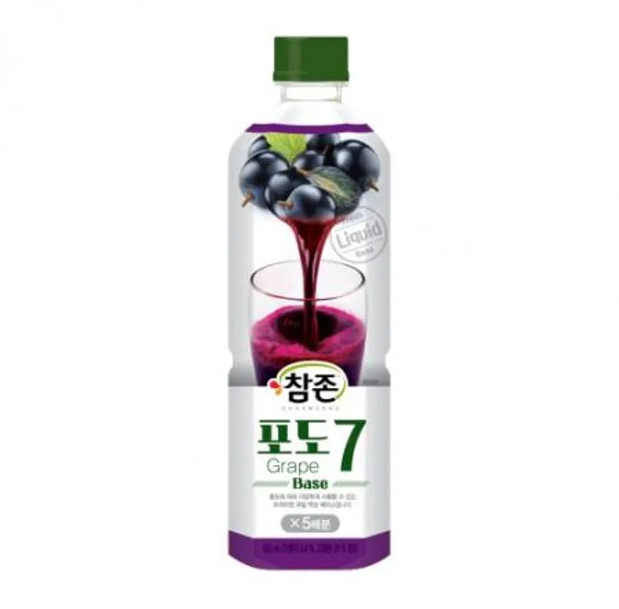 참존 포도 7 베이스 835ml 음료베이스 이미지