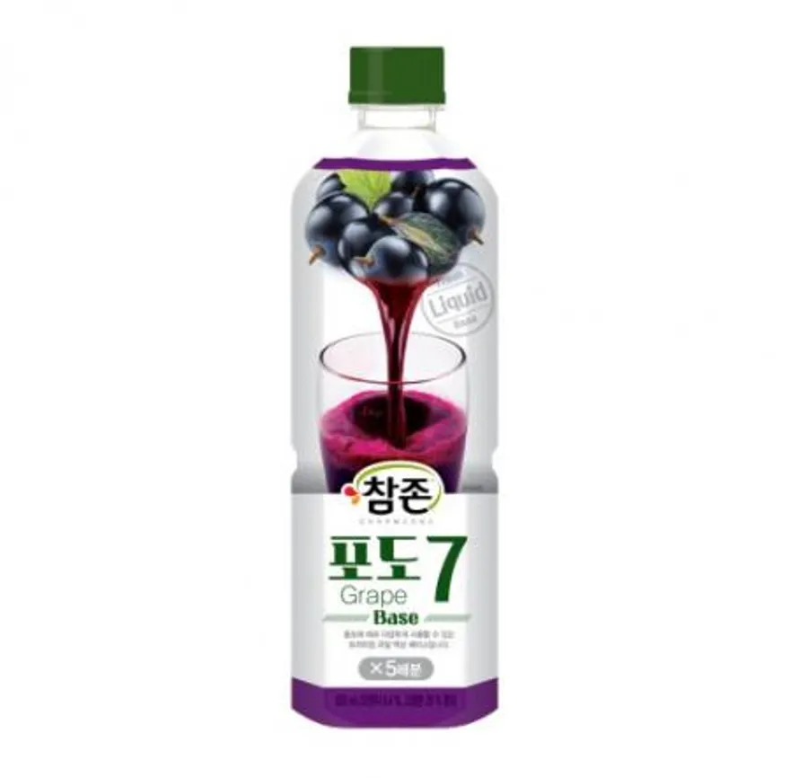 참존 포도 7 베이스 835ml 음료베이스 이미지