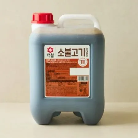 백설 소불고기 양념장 10kg 업소용 대용량