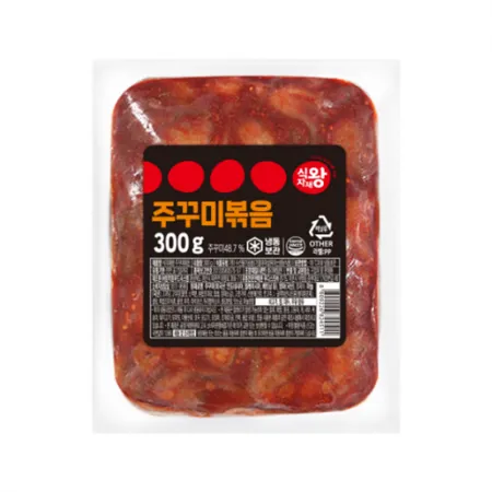 식자재왕 주꾸미볶음 300g 쭈꾸미