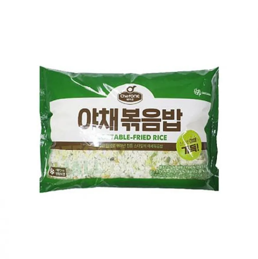 대상 쉐프원 야채볶음밥 3kg x 5개 업소용 대용량 캠핑요리 즉석밥 이미지