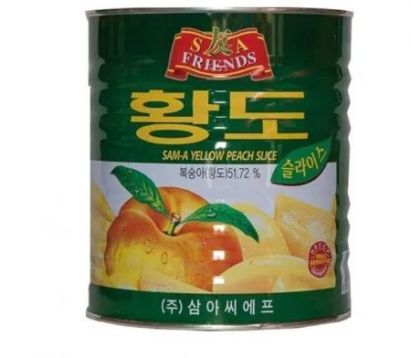 삼아 황도 슬라이스 3kg