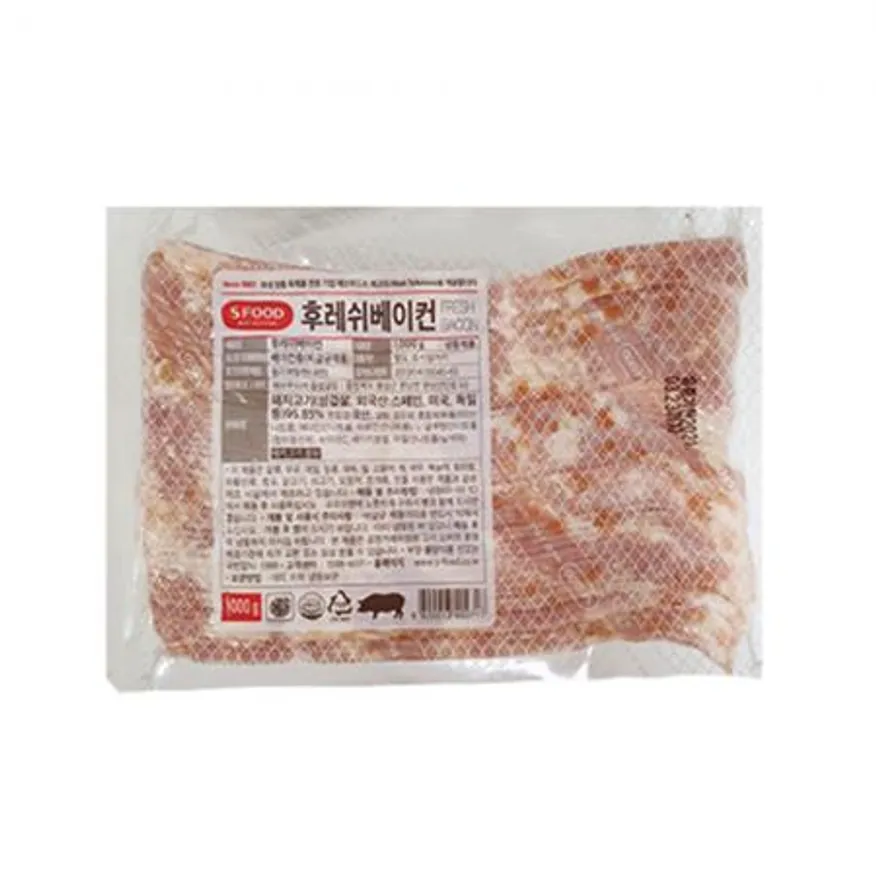 에쓰푸드 후레쉬베이컨 1kg (20g짜리 약 50장) 이미지