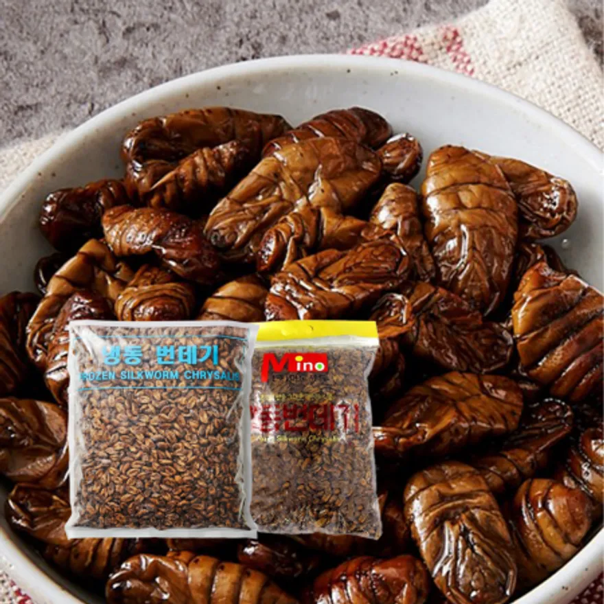 냉동 번데기 4kg 이미지