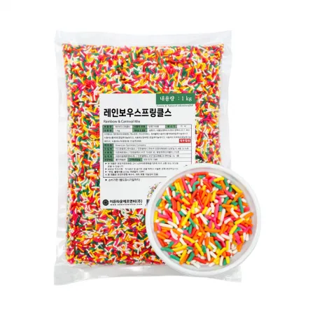 이든타운 레인보우 스프링클스 1kg