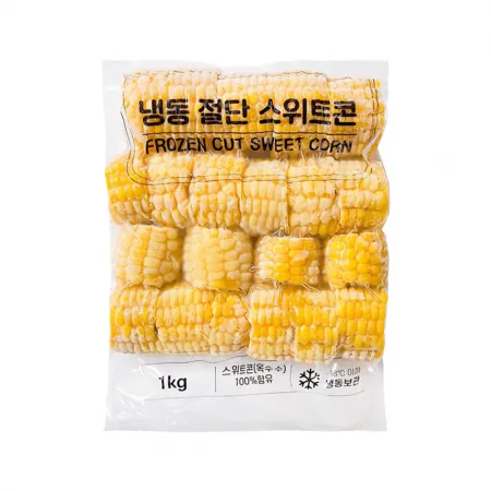 냉동 절단 옥수수 증숙 스위트콘 1kg 찐옥수수 버터구이 이미지