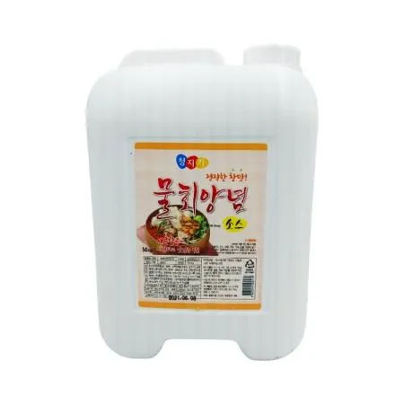 청지기 물회 양념소스 14kg 물회소스 말통 대용량