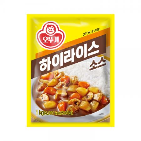 오뚜기 하이라이스소스 1kg 과립형 분말