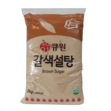 큐원 갈색설탕 황설탕 3kg