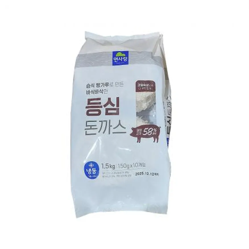 면사랑 등심돈까스 (150gx10개입) 1.5kg 이미지