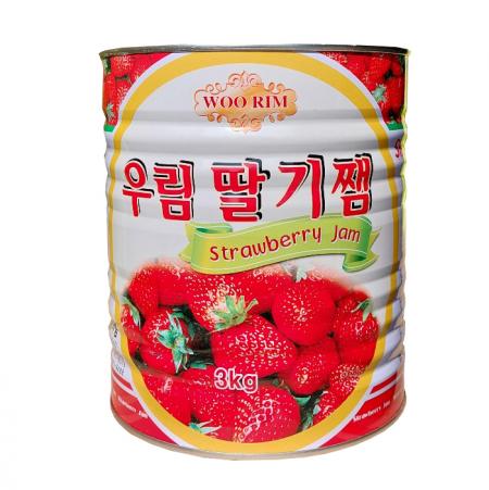 딸기잼 우림 3kg 캔 대용량 업소용 딸기쨈