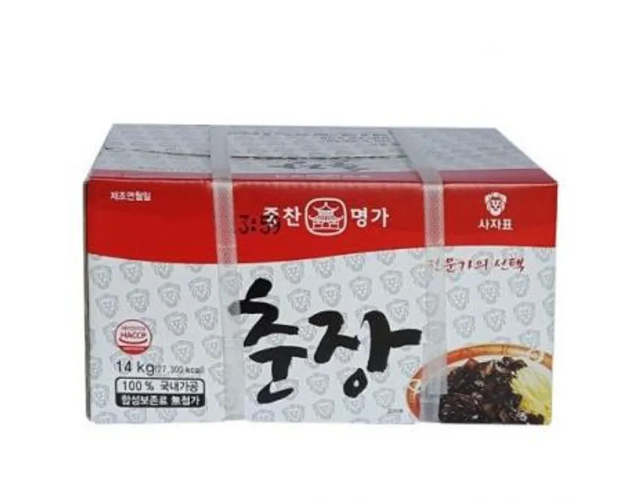 중찬명가 사자표 춘장 14kg 박스판매 이미지