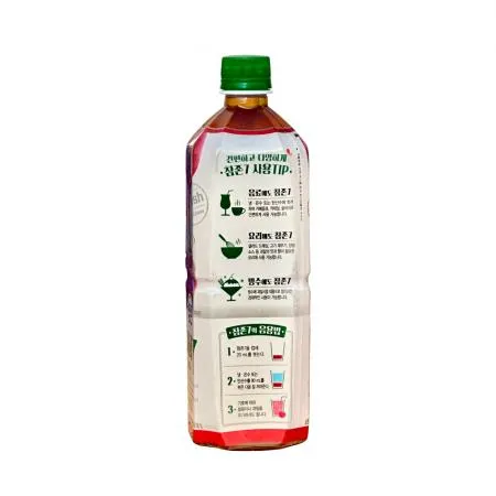 참존 사과 7 베이스 835ml 음료베이스 이미지