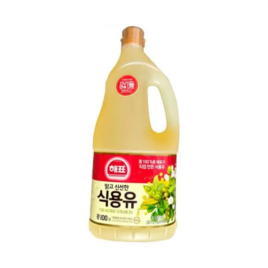 사조대림 해표 식용유 콩기름 1.8L 이미지