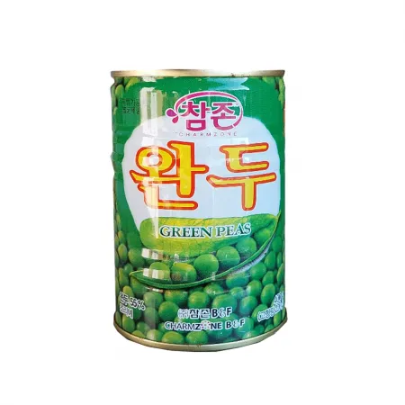 그린피스 참존 완두콩 400g 통조림 짜장면 콩 이미지