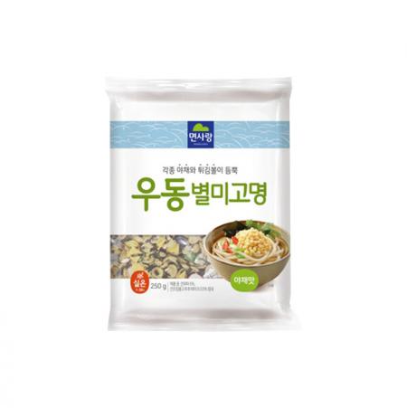 면사랑 별미고명(야채맛) 250g 우동건데기