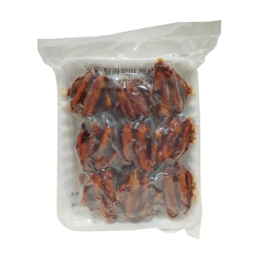 냉동 틸라피아 도미뱃살 양념구이(31~50g) 1kg 이미지