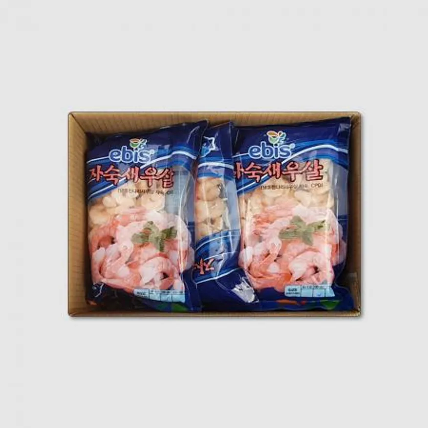 자숙새우살 100-200/2kg(500g*4팩) 이미지