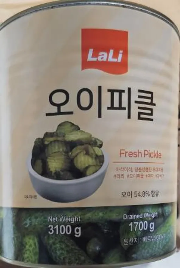 라리오이피클3.1kg 이미지
