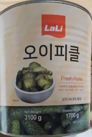 라리오이피클3.1kg 이미지