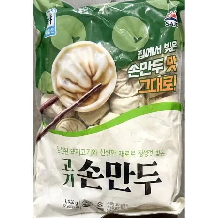 고기손만두(사조대림 1.02kg) 업소용 냉동 고기 만두