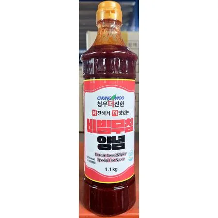 골뱅이양념(청우 1kg)X6 업소용 무침 비빔 양념 소스