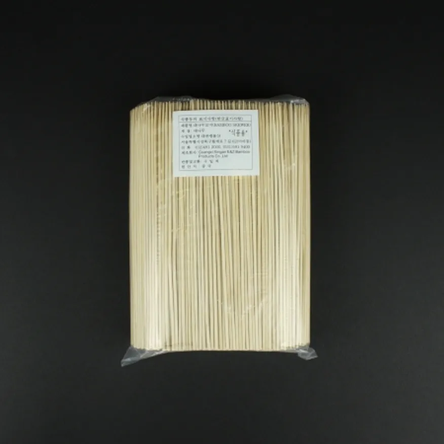대관령 대나무꼬지 2.5mmX20cm 1000개입 오뎅꼬치 핫도그 어묵꼬챙이 이미지