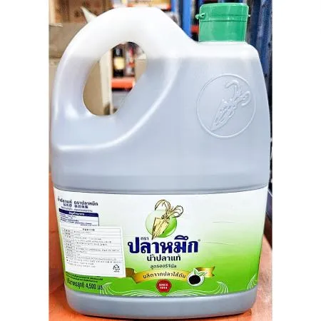 피쉬소스(오징어표 4.5kg) X3 업소용 태국 피시소스