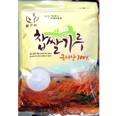찹쌀가루(절구표 100% 1kg)X10 업소용 건식 찹쌀분말 파우더