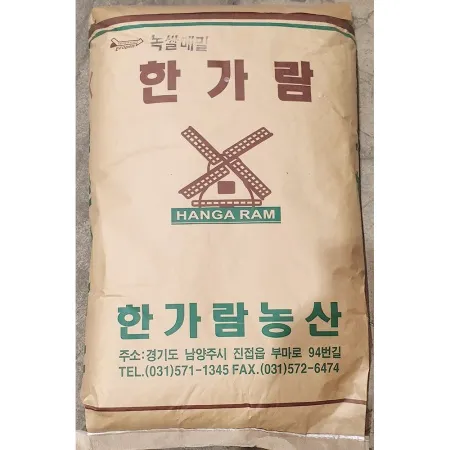 한가람 메밀가루 20kg 업소용 메밀 포대 가루 파우더 전분