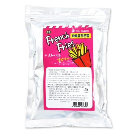 대용량 만능 분말 시즈닝 바베큐맛 500g 뿌려먹는 양념