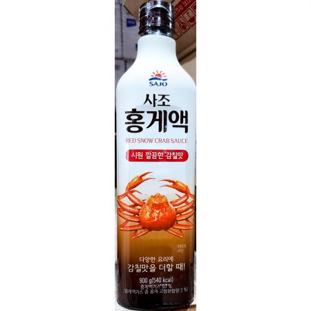 홍게액(사조 900ml) X12 업소용 홍게액젓 이미지
