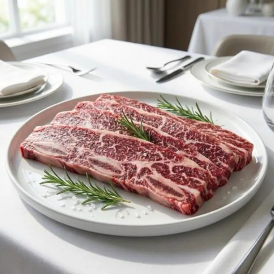 멕시코산 LA갈비 2kg 두툼 약 1.5cm 냉동 소갈비 구이 찜 겸용 이미지