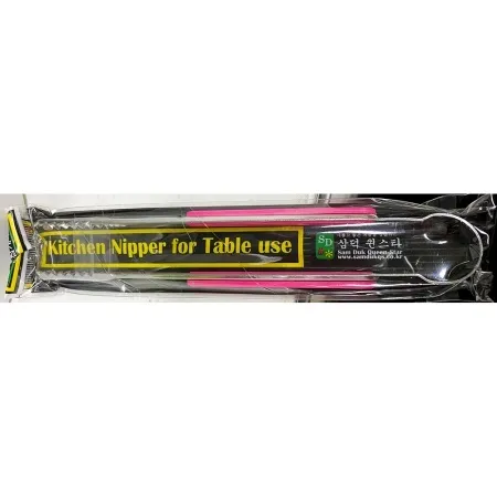 다용도집게(삼덕 205mm 중)X10개 업소용 주방 스텐 만능 식당집게 이미지