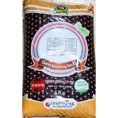 통팥앙금(굿모닝서울 5kg) 업소용 팥앙금
