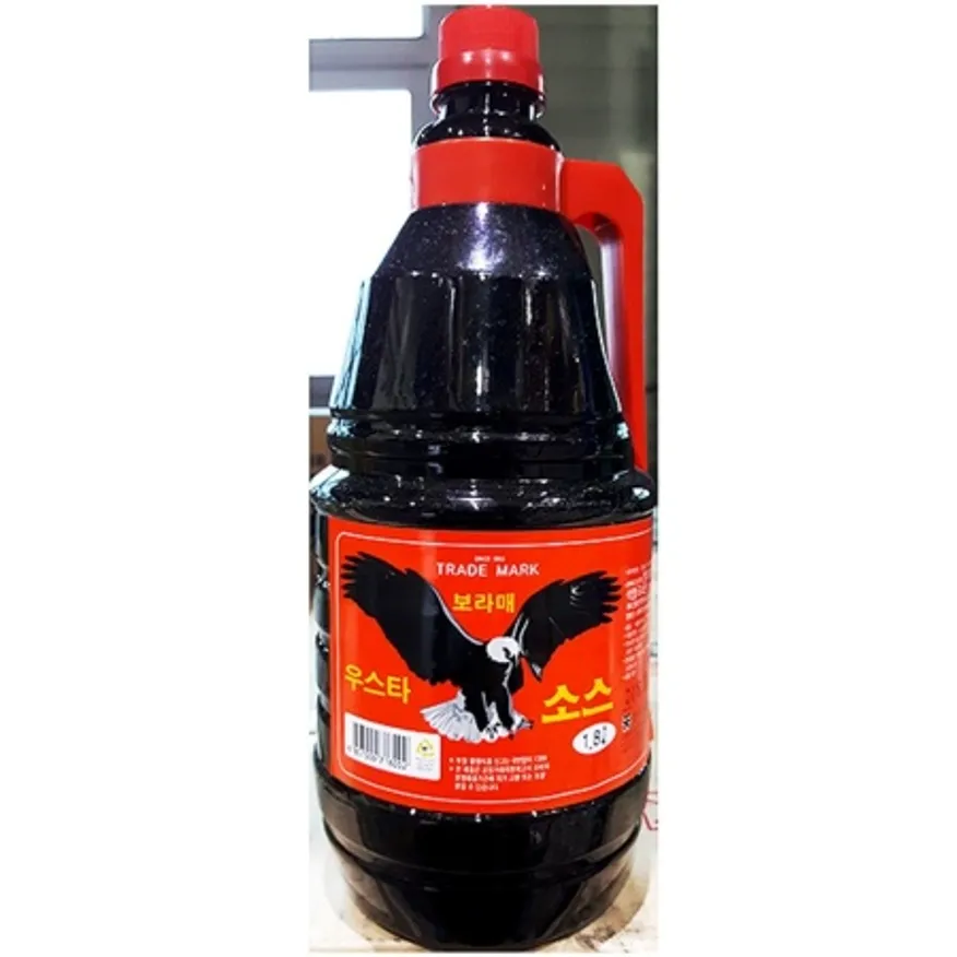 우스타소스(천우 1.8L)X8 돈까스소스 스테이크양념 이미지