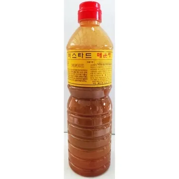 머스타드소스 매운맛(맛샘 1kg) 업소용 액상 겨자소스 양념