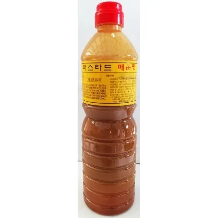머스타드소스 매운맛(맛샘 1kg) 업소용 액상 겨자소스 양념