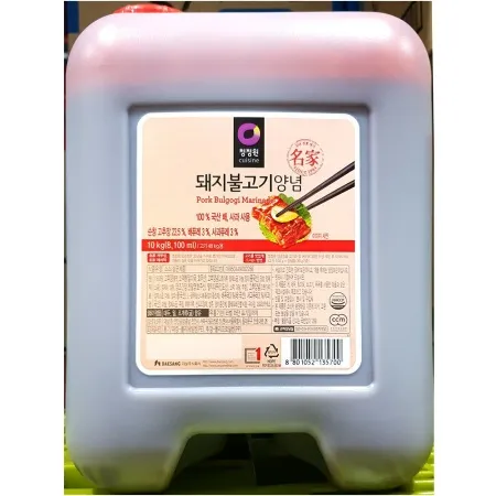 돼지불고기양념(대상 10kg) 대용량 식자재 식당 갈비 소스 양념 이미지