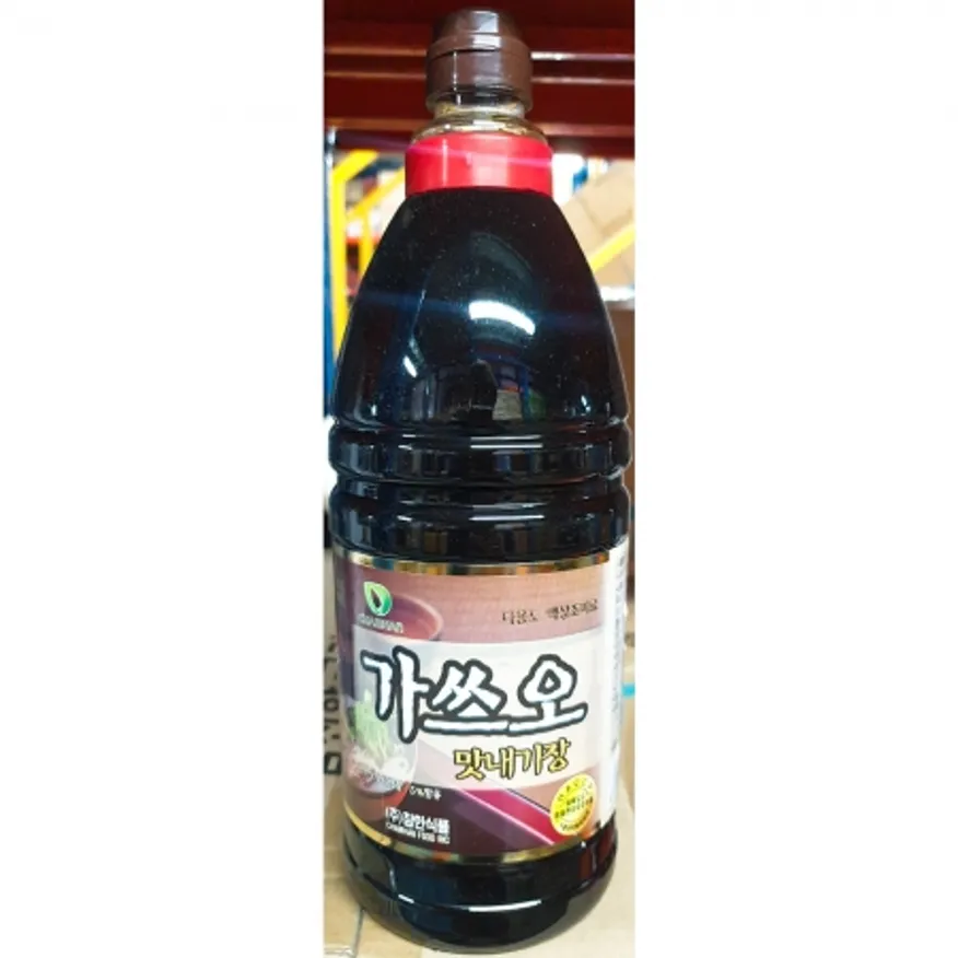 가쓰오 부시 엑기스 맛내기장 1.8리터 업소용 다용도 액상 조미료 국물소스 이미지
